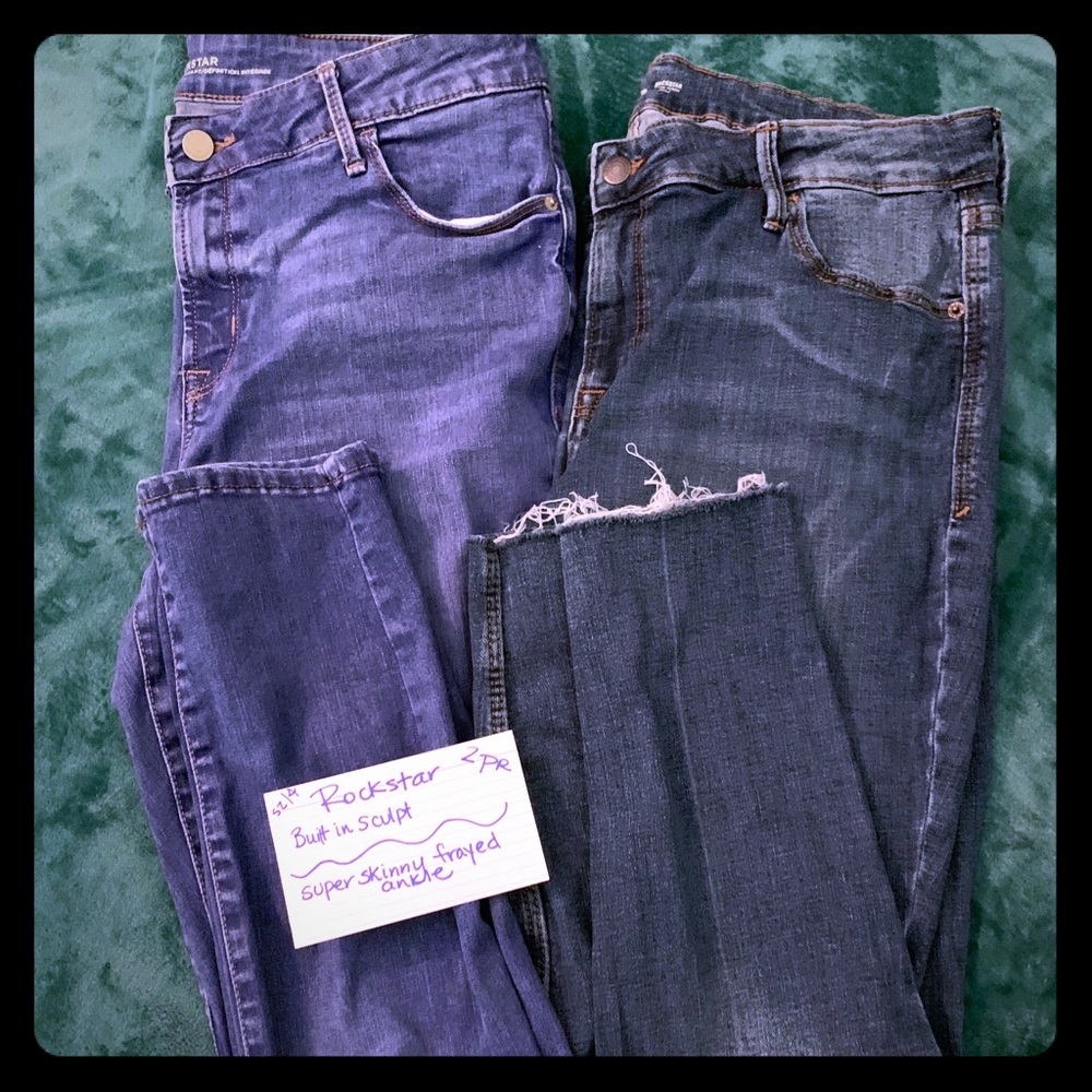 Rockstar skinny jeans (2 pairs!)